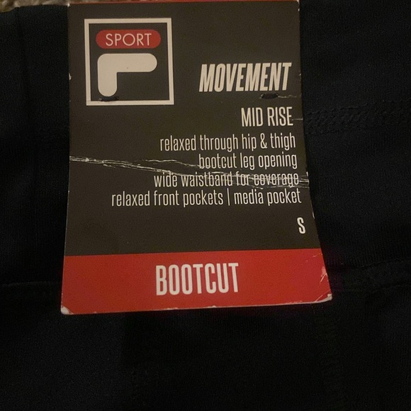 Fila Bootcut Jogger Track Pants - Picture 2 of 3